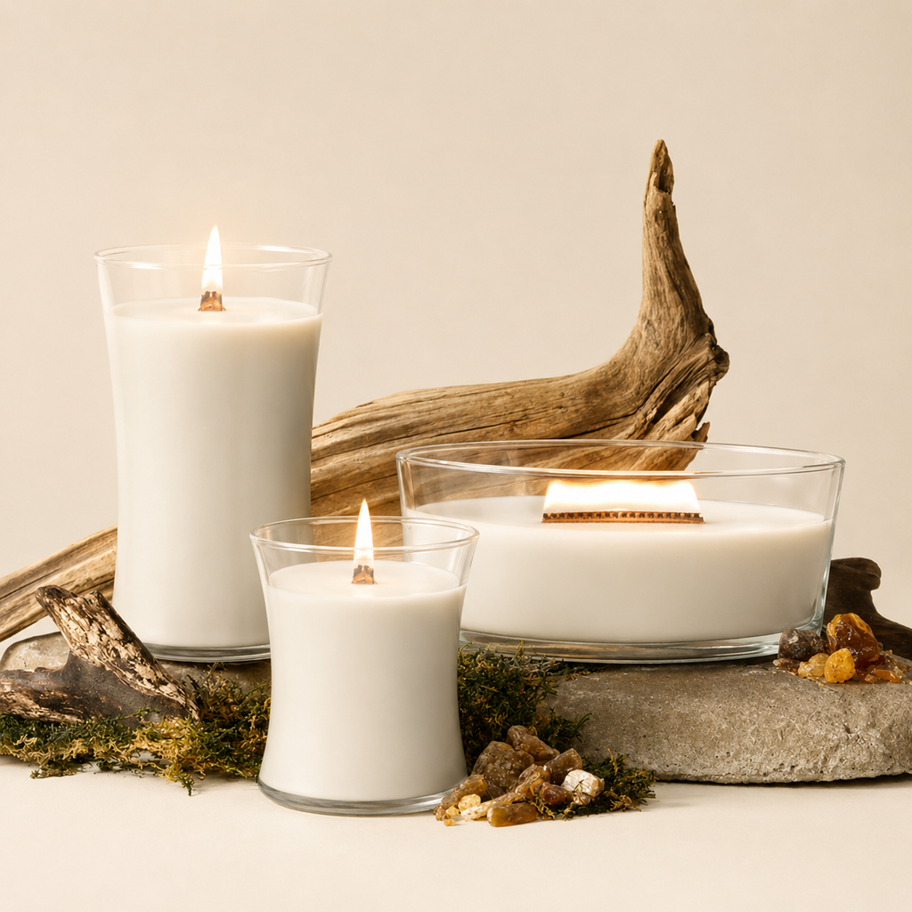 Crackling Fireside Scented Jar Candle