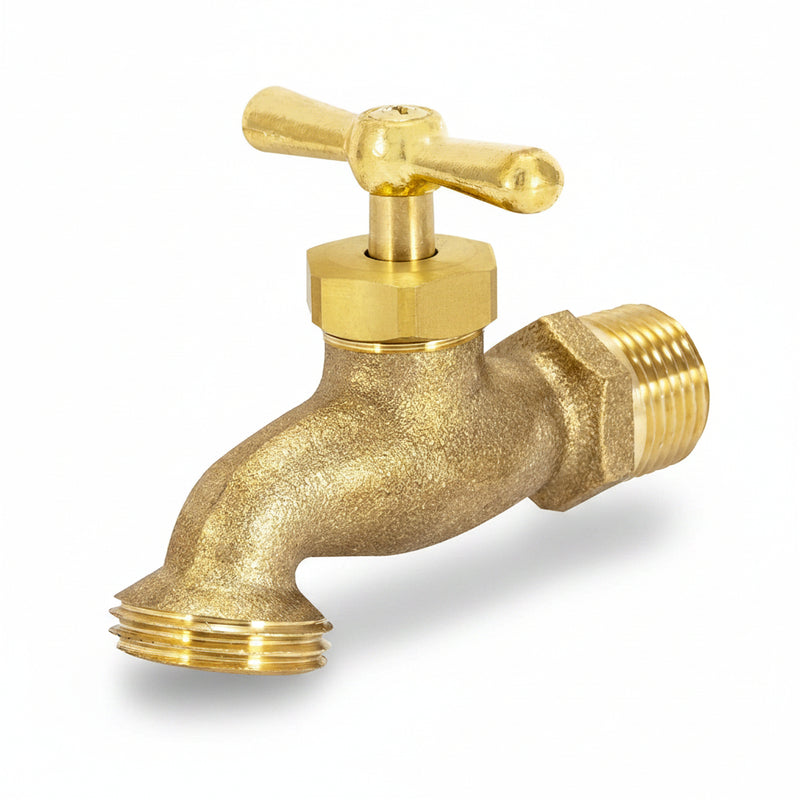1/2 Inch Brass Irrigation Hose Bibb