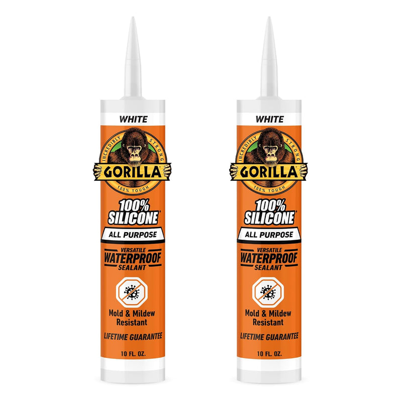 100% Silicone Sealant – 2 Pack