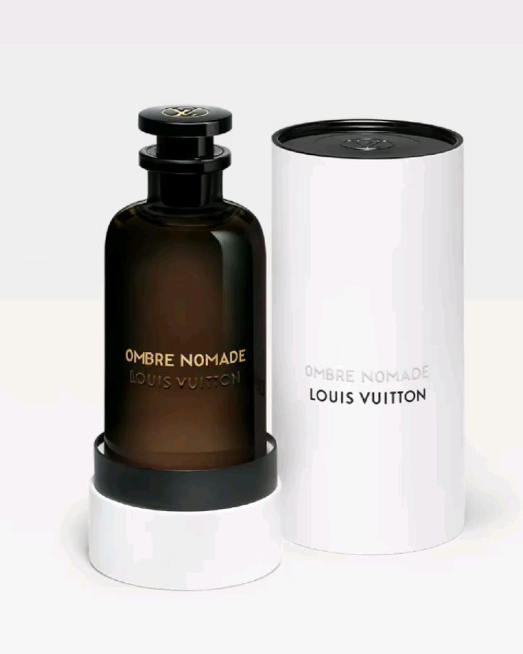 Louis Vuitton Ombre Nomade Eau de Parfum 100ml dark red apothecary bottle with magnetic cap