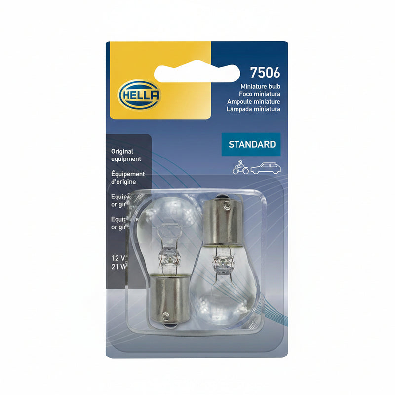 12V 21W BA15S Automotive Signal Bulbs – 2 Pack