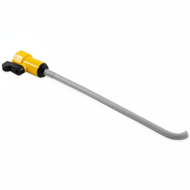 13-Inch Water Heater Tank Rinsing Wand with Shutoff Valve