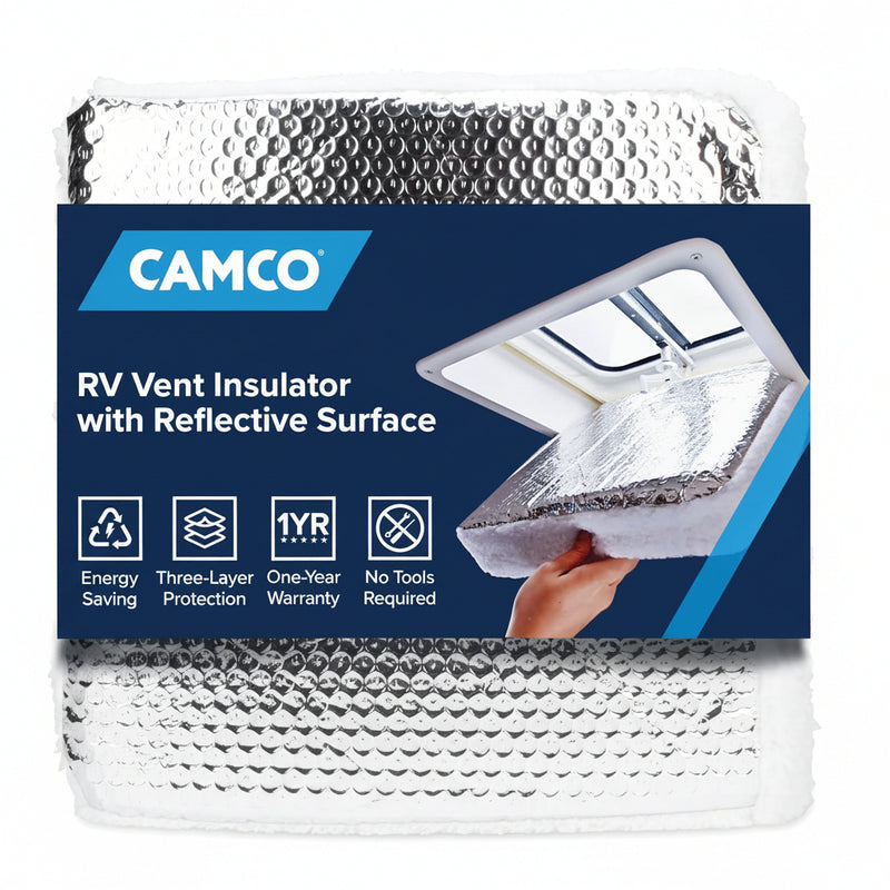 14-Inch Reflective RV Vent & Skylight Insulator Cover