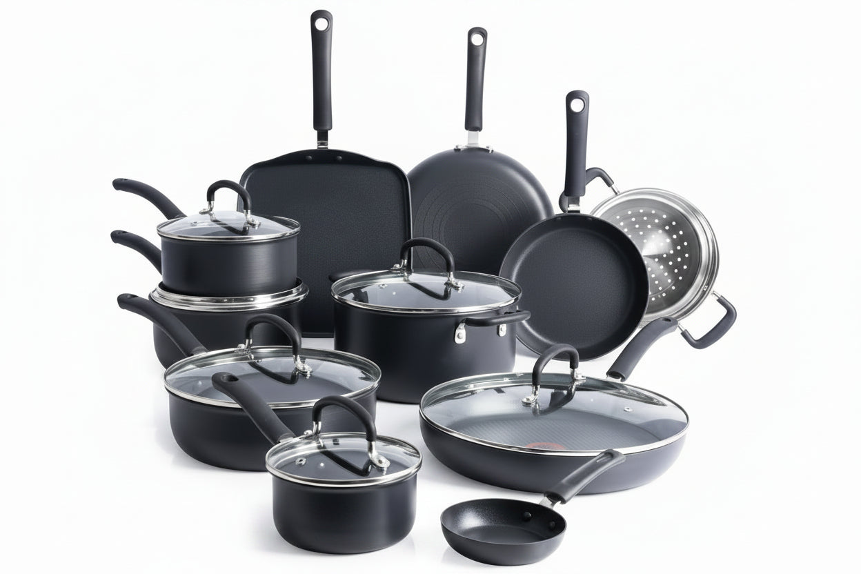 17-Piece Nonstick Cookware Set