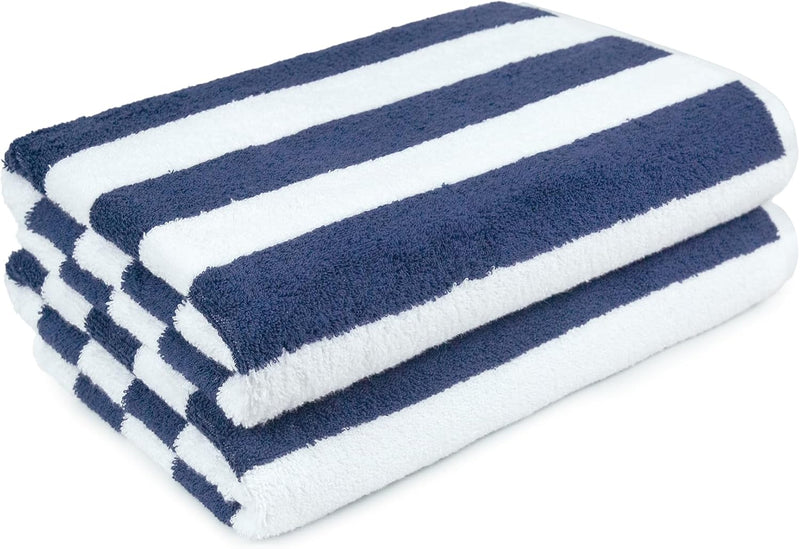 2-Pack Cotton Cabana Beach Towels