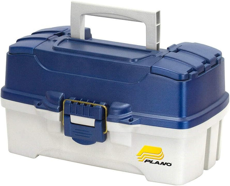 2-Tray Fishing Tackle Box with Dual Top Access