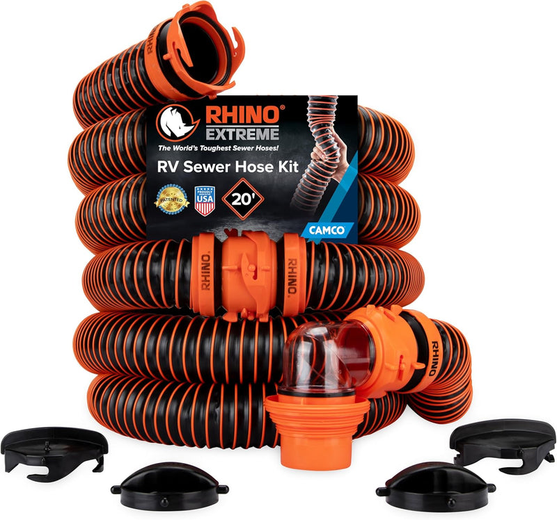 20-Foot Premium RV Sewer Hose Kit