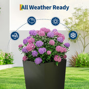 22.5" Tall Planter Set