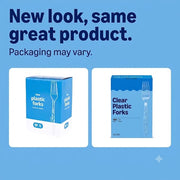 Clear Plastic Forks 100 Count