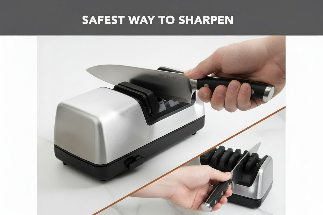 3-Stage Electric Knife Sharpener