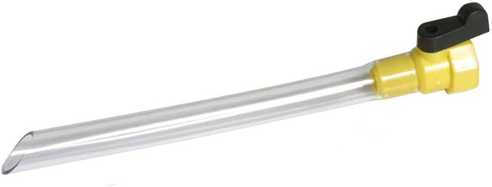 RV Fresh-Water Tank Filler with Shutoff Valve & 5/8-Inch Tube