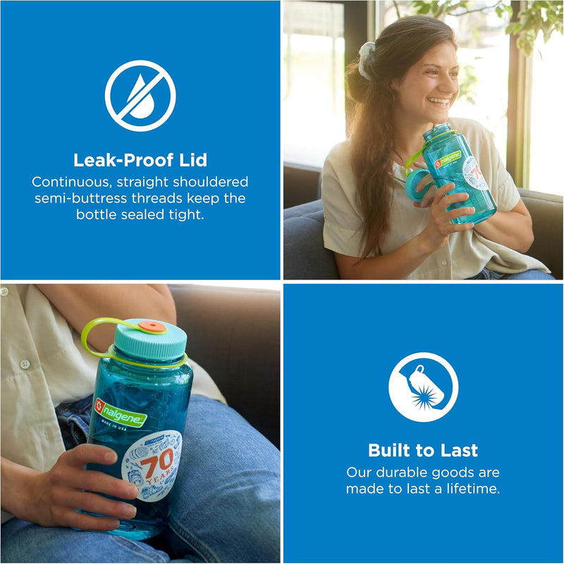 32 Oz Wide Mouth BPA-Free Water Bottle