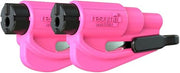 RESQME Original Emergency Car Escape Tool – Seatbelt Cutter & Window Breaker, 2-Pack