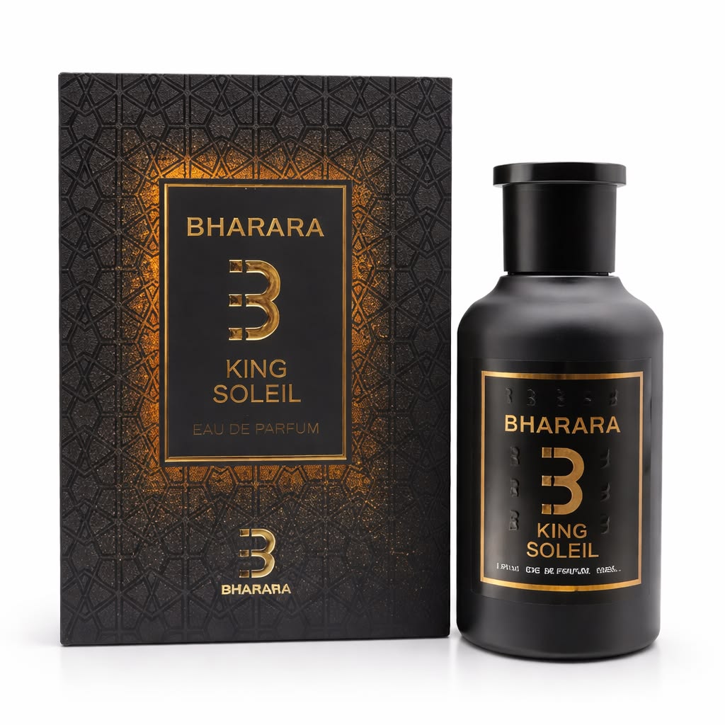 Bharara King Soleil Eau de Parfum 100ml 3.4 fl oz bottle - unisex citrus gourmand perfume