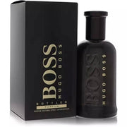Hugo Boss Boss Bottled Parfum 100ml 3.4 oz black lacquered bottle with gold branding and black box