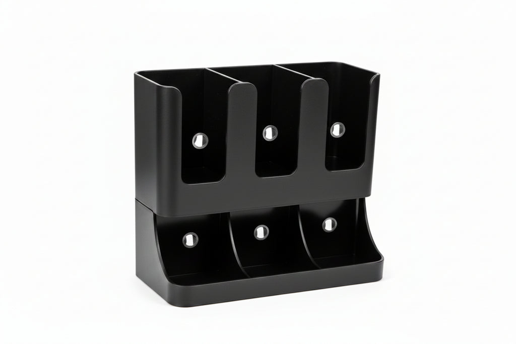 Coffee Bar Condiment Organizer Station