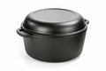 5-Quart Cast Iron Double Dutch Oven