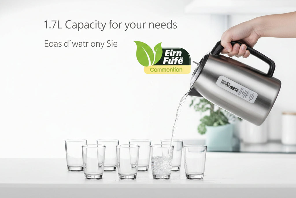 1.7L Stainless Steel Electric Kettle
