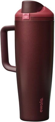 40 Oz Insulated Stainless Steel Tumbler with Straw