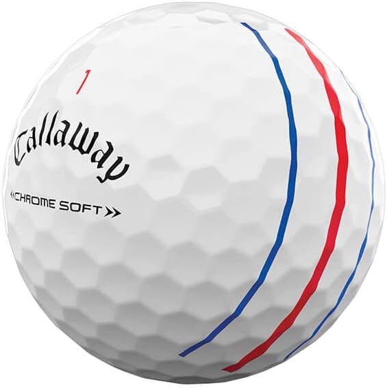 Premium Tour Golf Balls with Triple Track Alignment