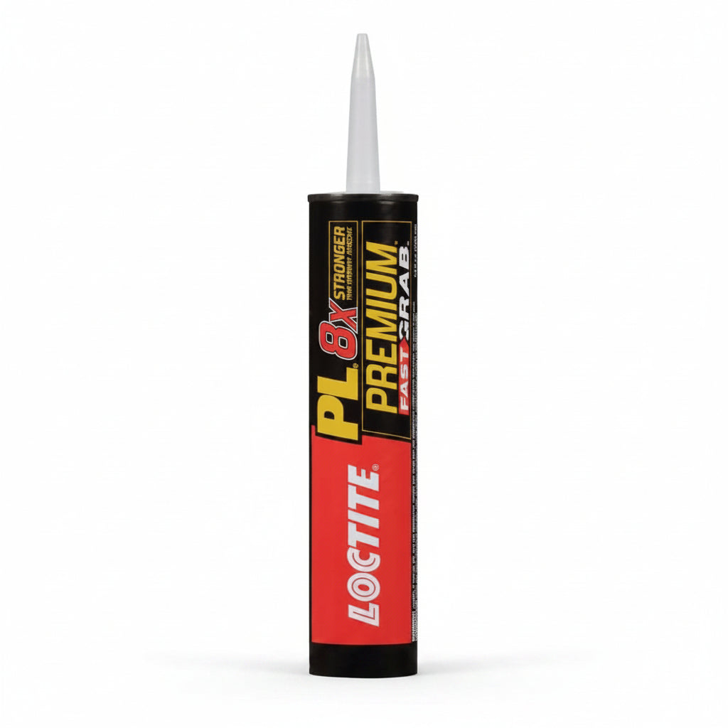 PL Premium Fast Grab Construction Adhesive, Gray
