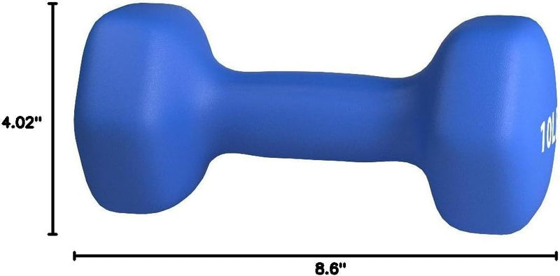 Neoprene Dumbbell Hand Weights for Strength Training