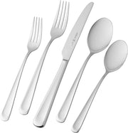 45-Piece Stainless Steel Flatware Set