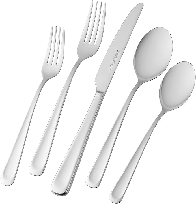 45-Piece Stainless Steel Flatware Set