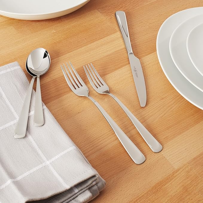 45-Piece Stainless Steel Flatware Set