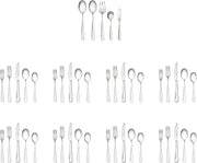 45-Piece Stainless Steel Flatware Set