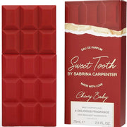 Sabrina Carpenter Sweet Tooth Cherry Baby Eau de Parfum 75ml 2.5 oz red chocolate bar shaped bottle with red box