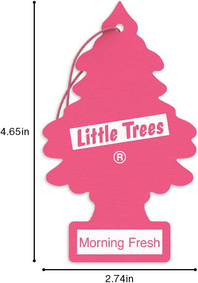 Hanging Car Air Fresheners – Morning Fresh, 24 Pack