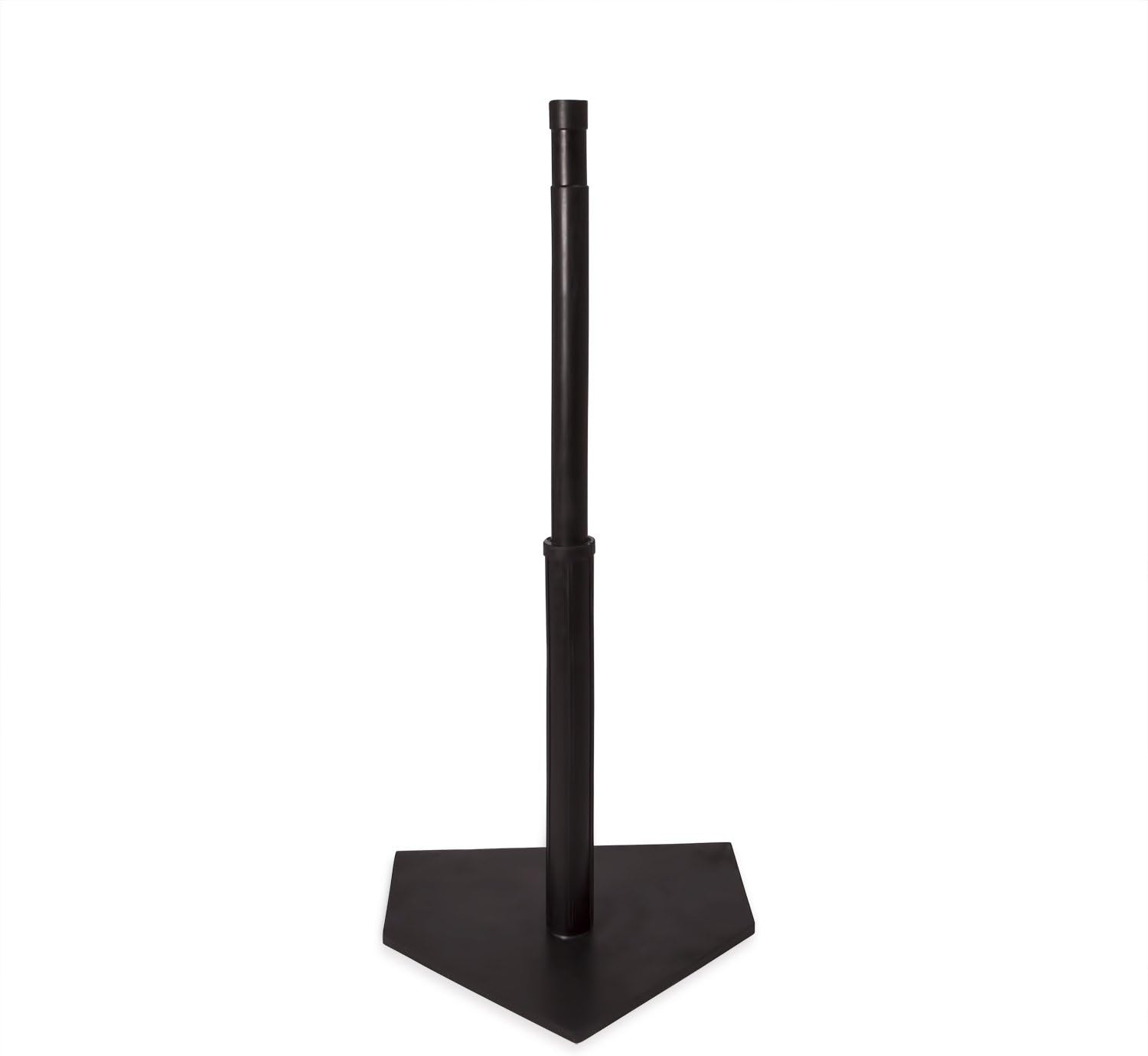 Adjustable Baseball & Softball Batting Tee with Home Plate