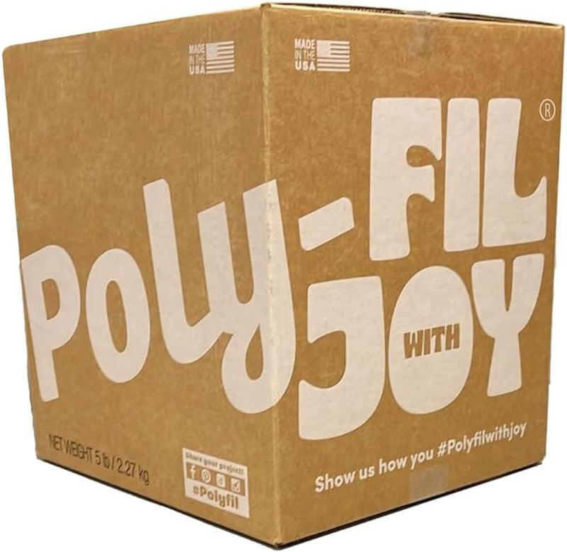 Premium Polyester Fiber Fill – 5 lb Box