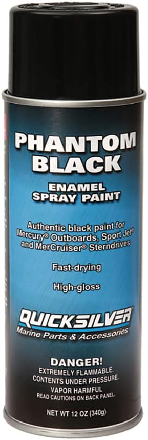 Phantom Black Gloss Enamel Spray Paint