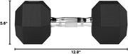 Rubber Hex Dumbbell Hand Weight