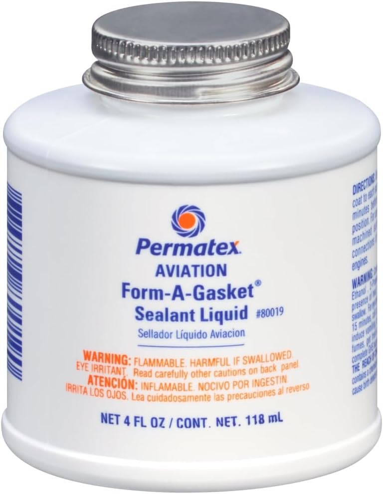 Slow-Drying Non-Hardening Gasket Sealant – 4 oz