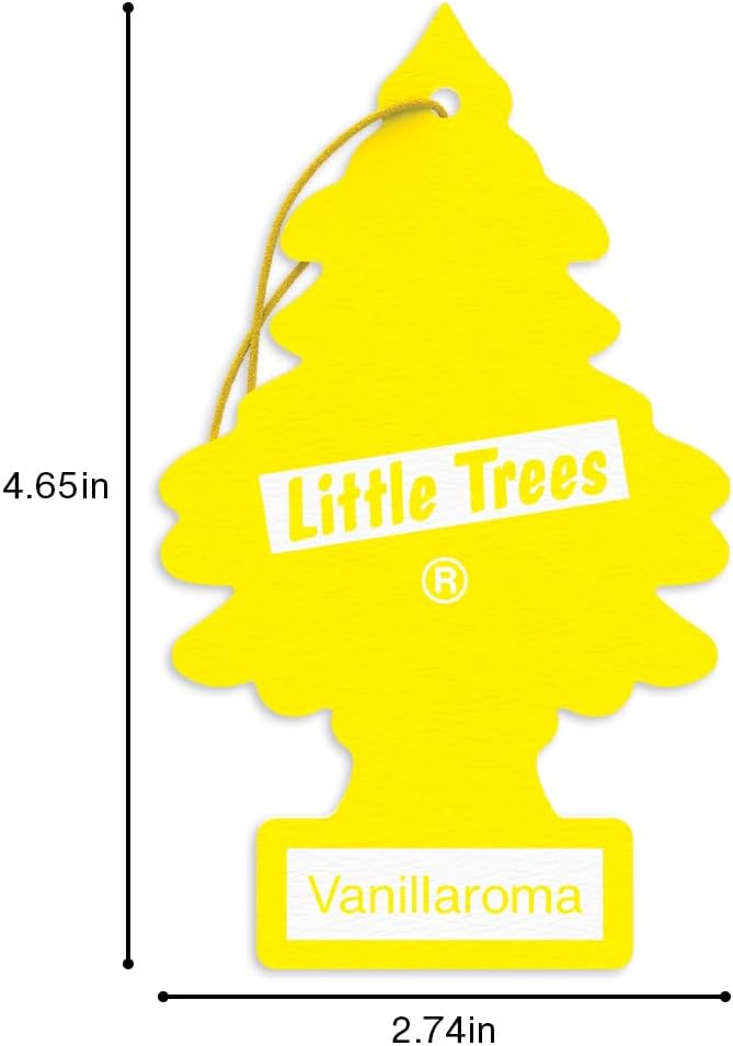LITTLE TREES Vanillaroma Car Air Freshener – 24 Pack