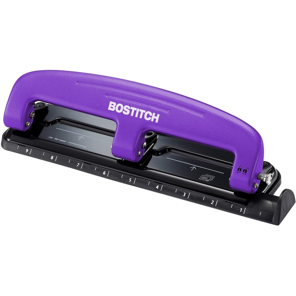 Reduced Effort 3-Hole Punch