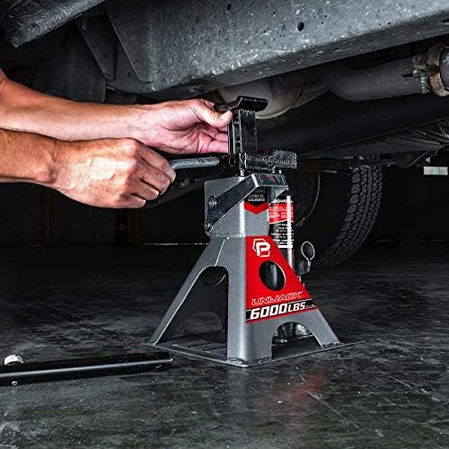 3-Ton All-in-One Hydraulic Bottle Jack & Vehicle Stand