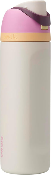 Insulated Stainless Steel Water Bottle with FreeSip Straw – 24 Oz