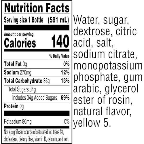 Lemon Lime Hydration Drink