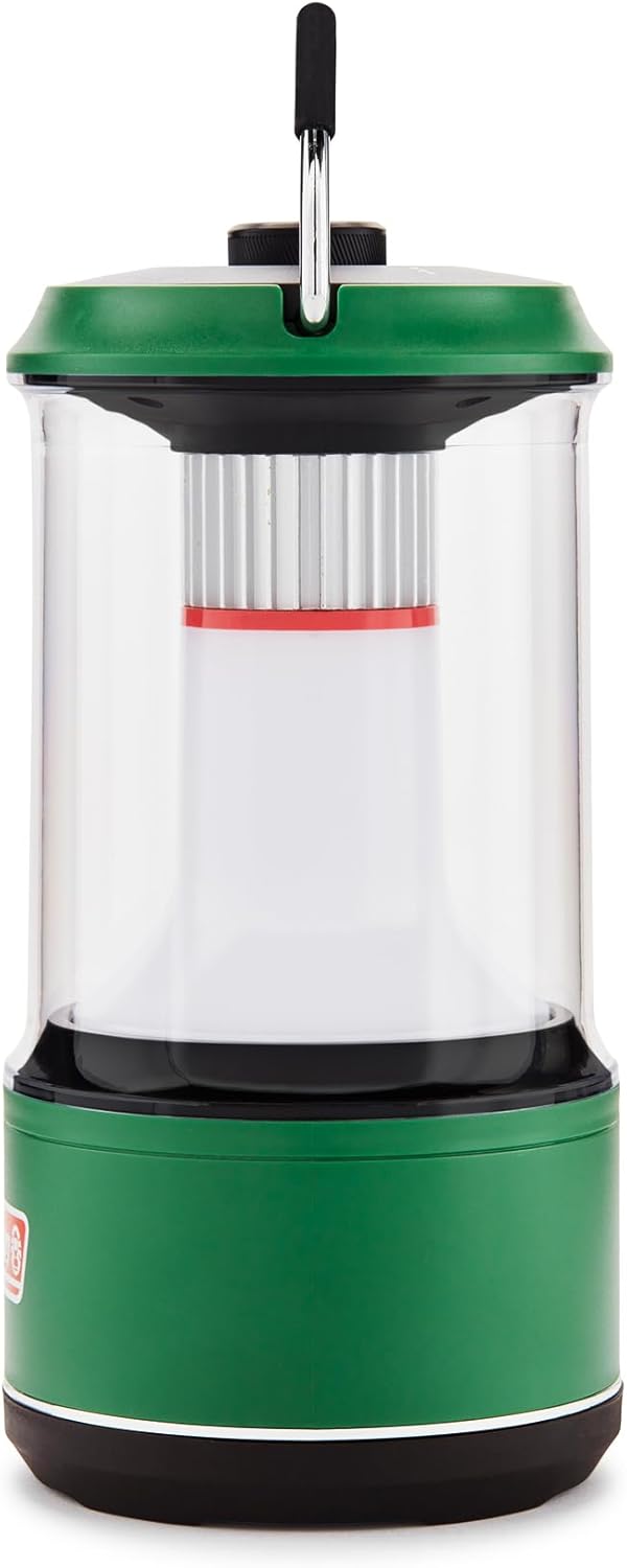 Water-Resistant LED Camping Lantern with Battery Protection