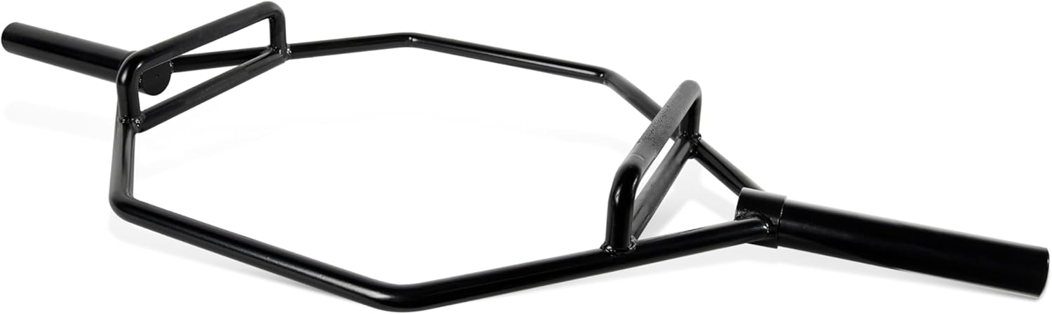 Heavy-Duty Olympic Hex Trap Bar for Deadlifts & Shrugs