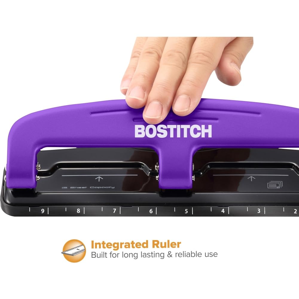 Reduced Effort 3-Hole Punch