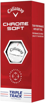 Premium Tour Golf Balls with Triple Track Alignment