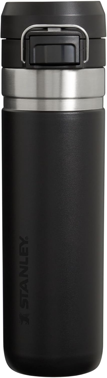 24 oz Insulated Stainless Steel Water Bottle with Quick Flip Lid
