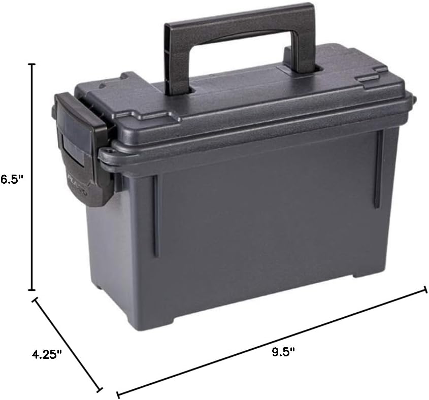 Heavy-Duty Field Storage Box with Carry Handle