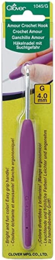 Ergonomic Crochet Hook – Size G, 4.0 mm