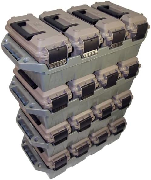Stackable 4-Can Ammo Storage Crate